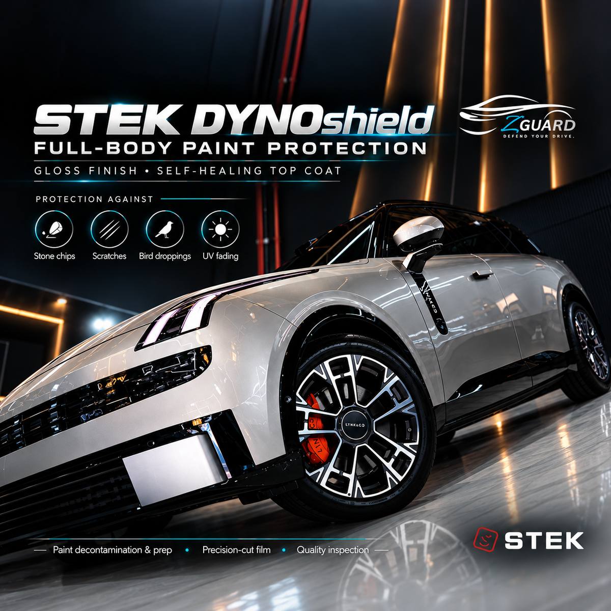 STEK DYNOshield - Full Body Gloss PPF - 12 Yrs