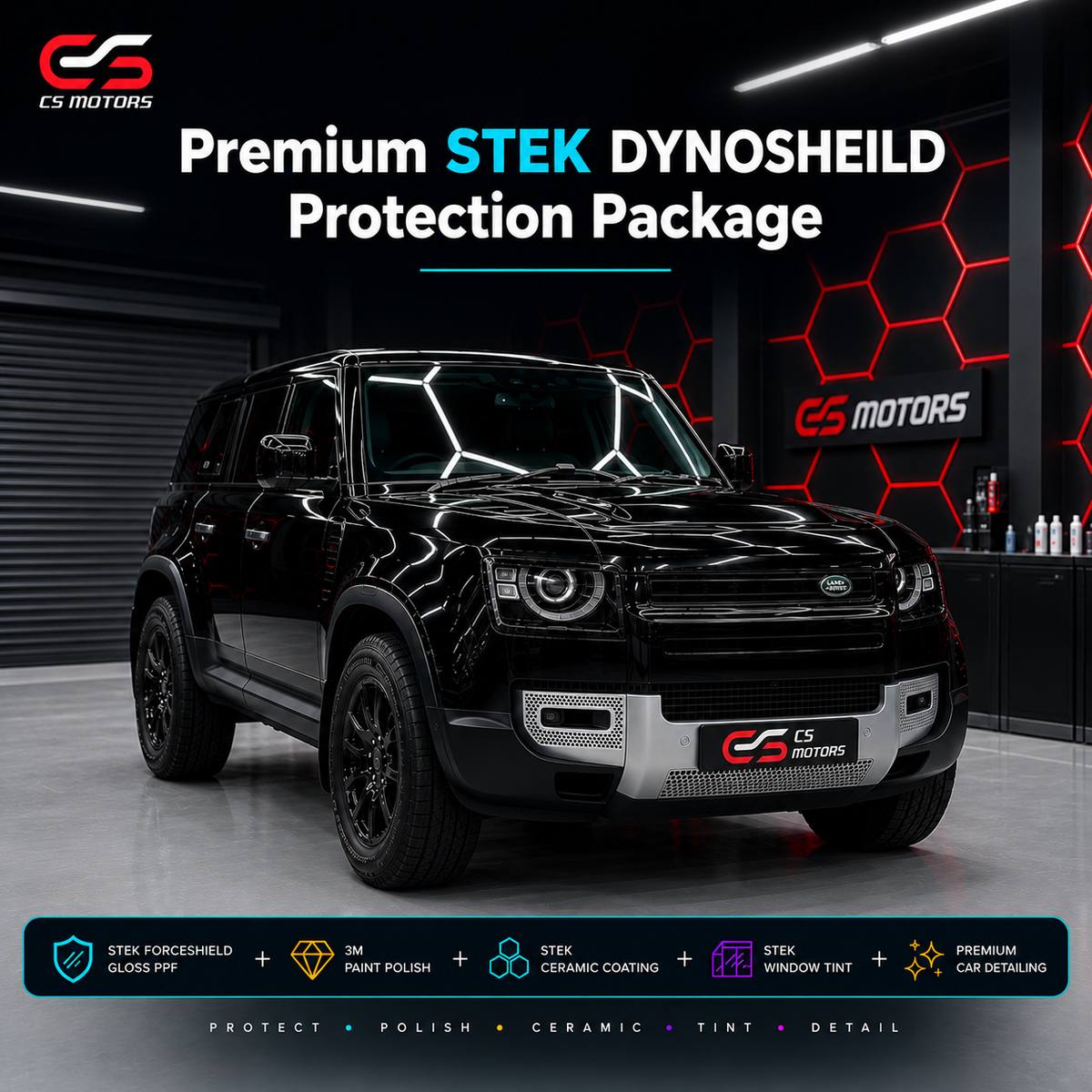 PREMIUM STEK DYNOSHEILD Protection Package